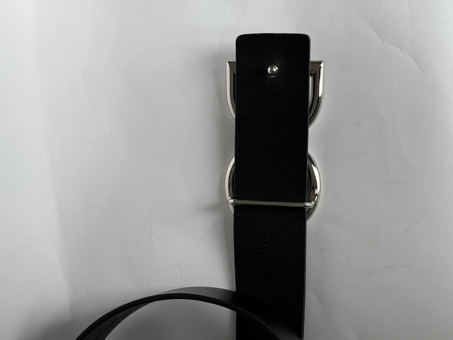 Dolce&Gabbana Leather Logo Belt
