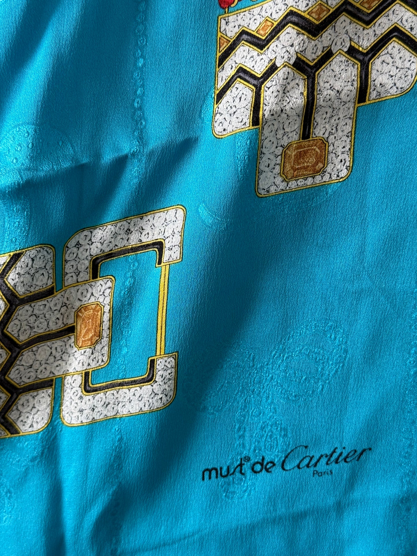 Cartier Vintage Silk Scarf