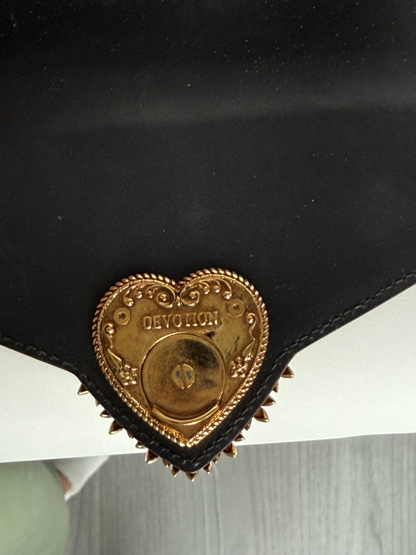 Sac bandoulière/ceinture en cuir Dolce&Gabbana Devotion