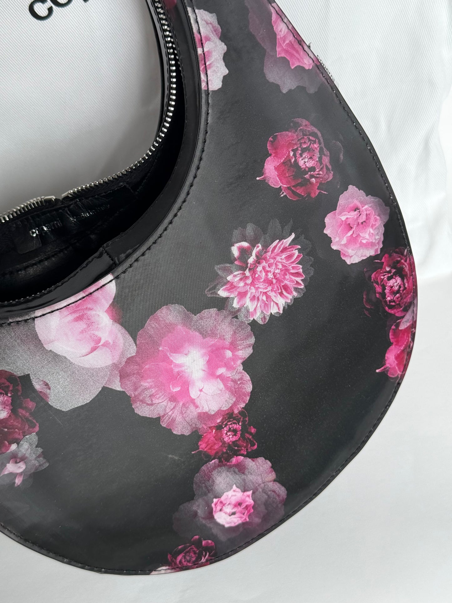Coperni Holographic Shoulder Leather Habdbag
