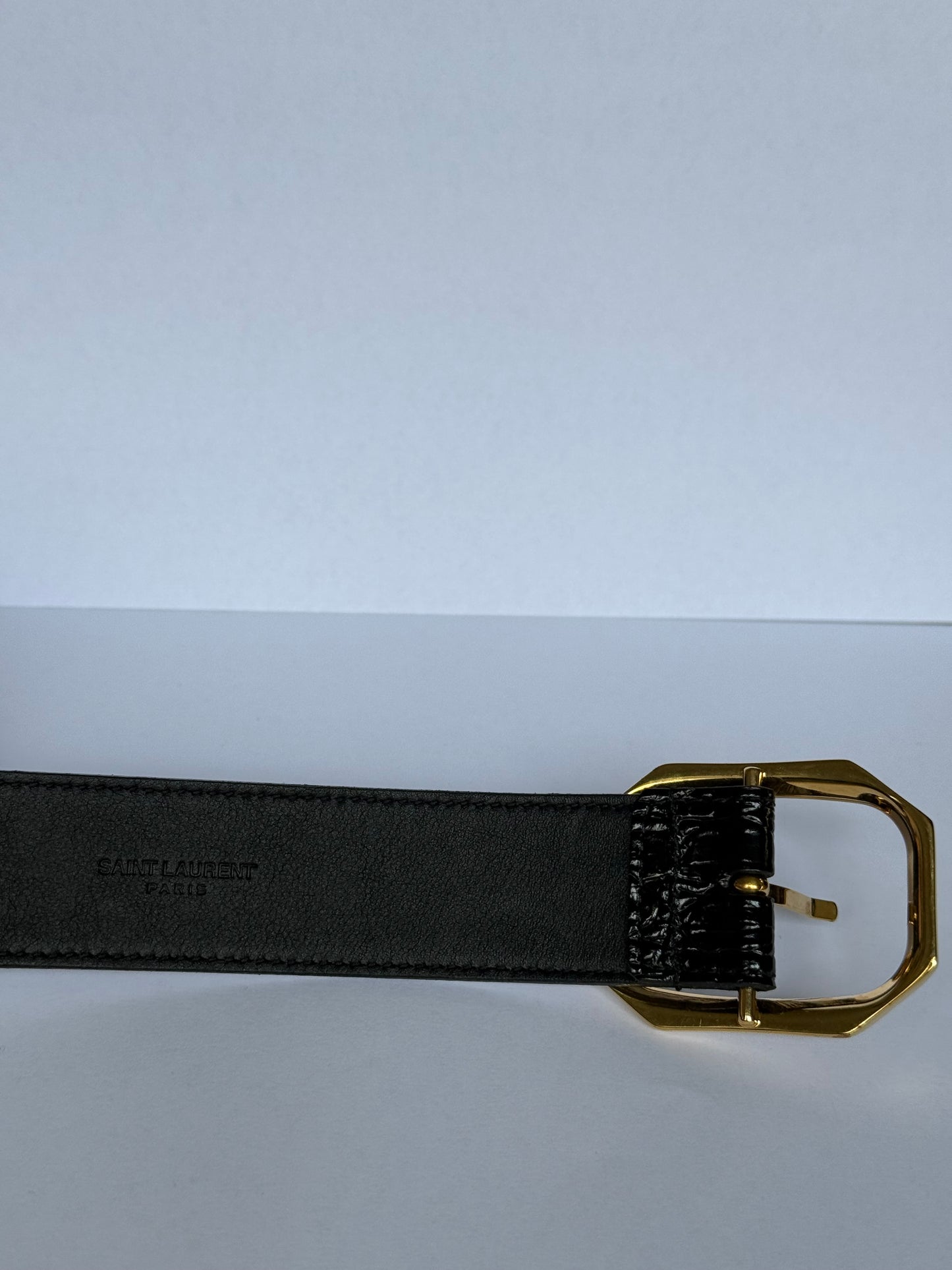 Saint Laurent Leather Belt
