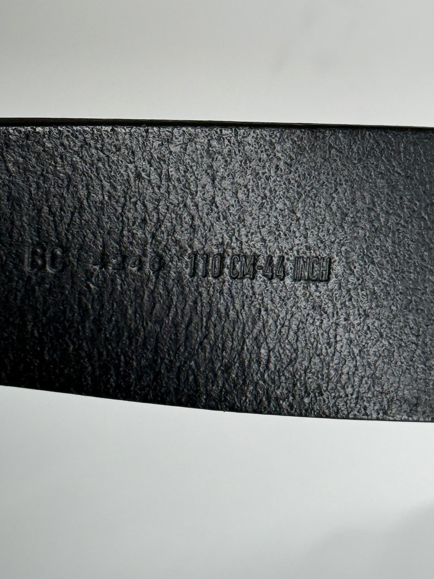 Dolce&Gabbana Leather Logo Belt