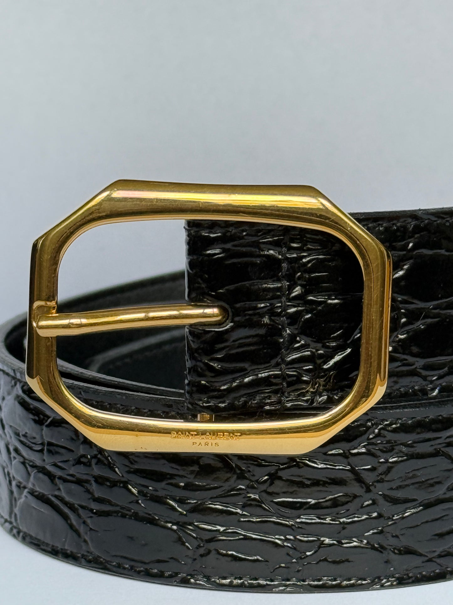 Saint Laurent Leather Belt