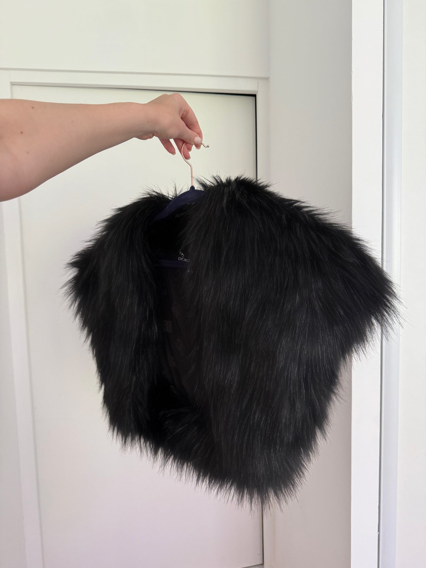 Dolce & Gabbana Faux Fur Shrug