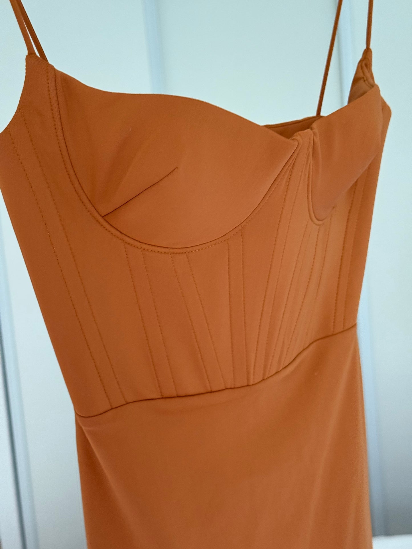 Alex Perry CORSET bodice dress