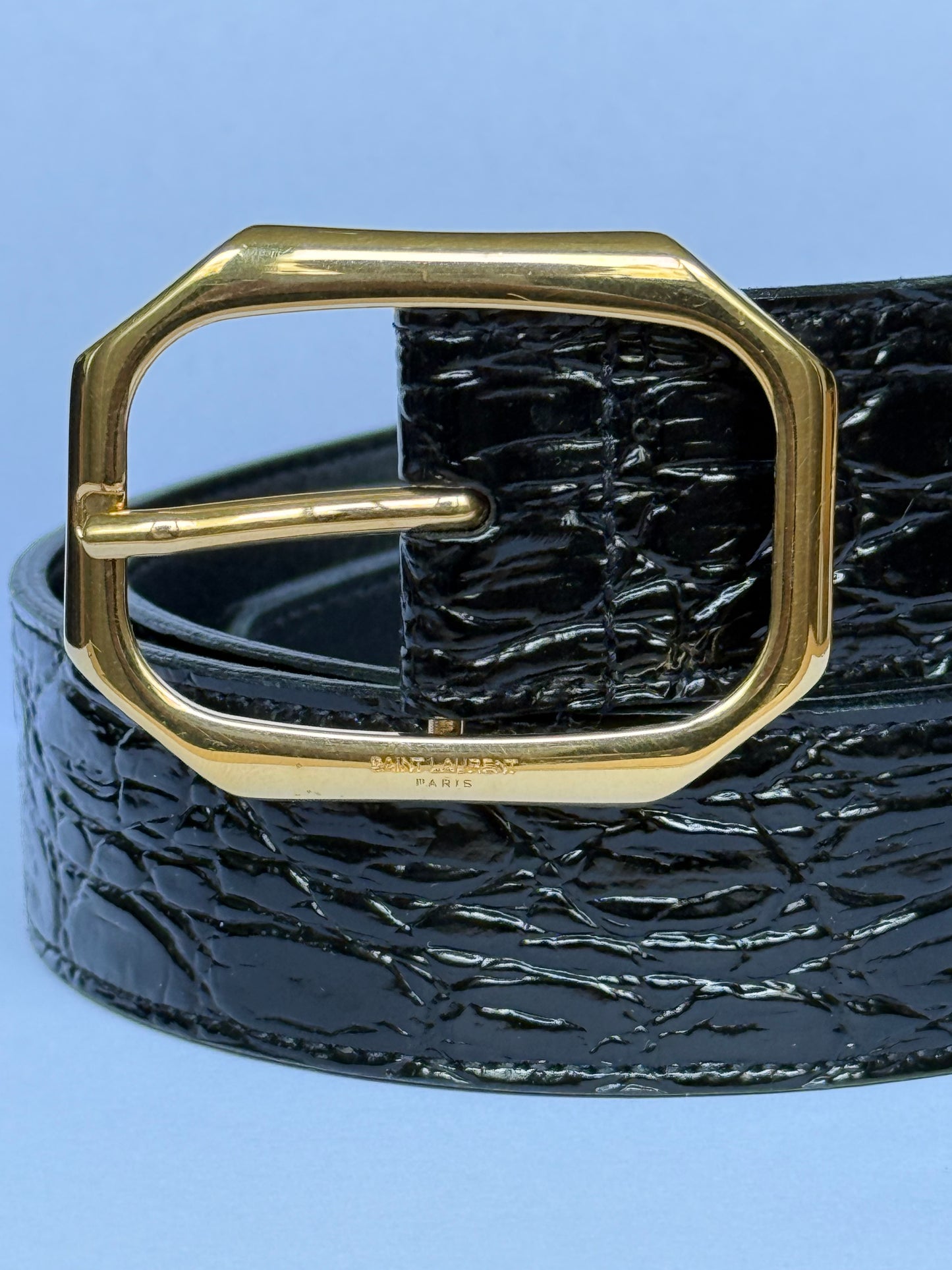 Saint Laurent Leather Belt