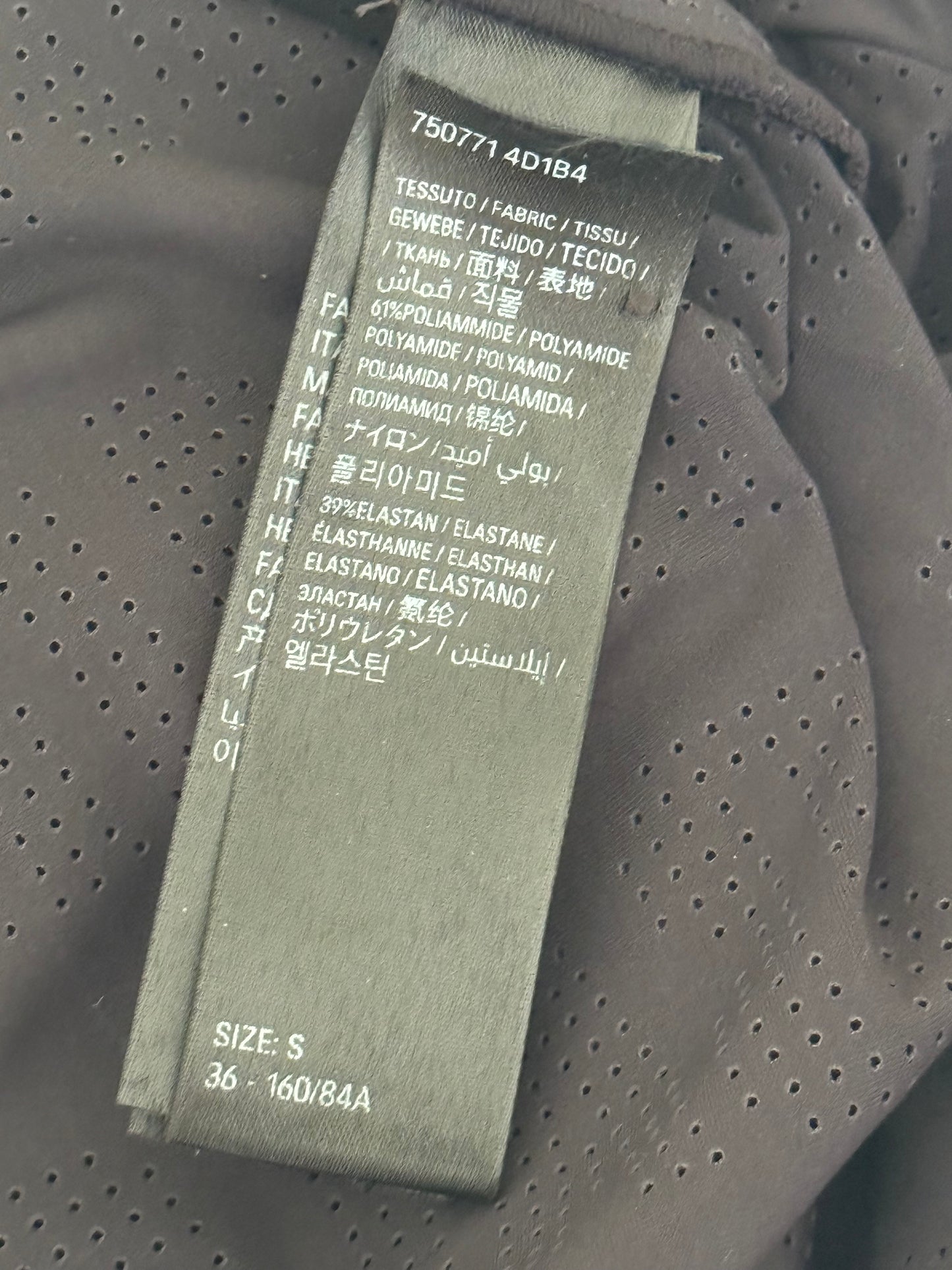 Balenciaga Semi-sheer stretch nylon jersey T-shirt