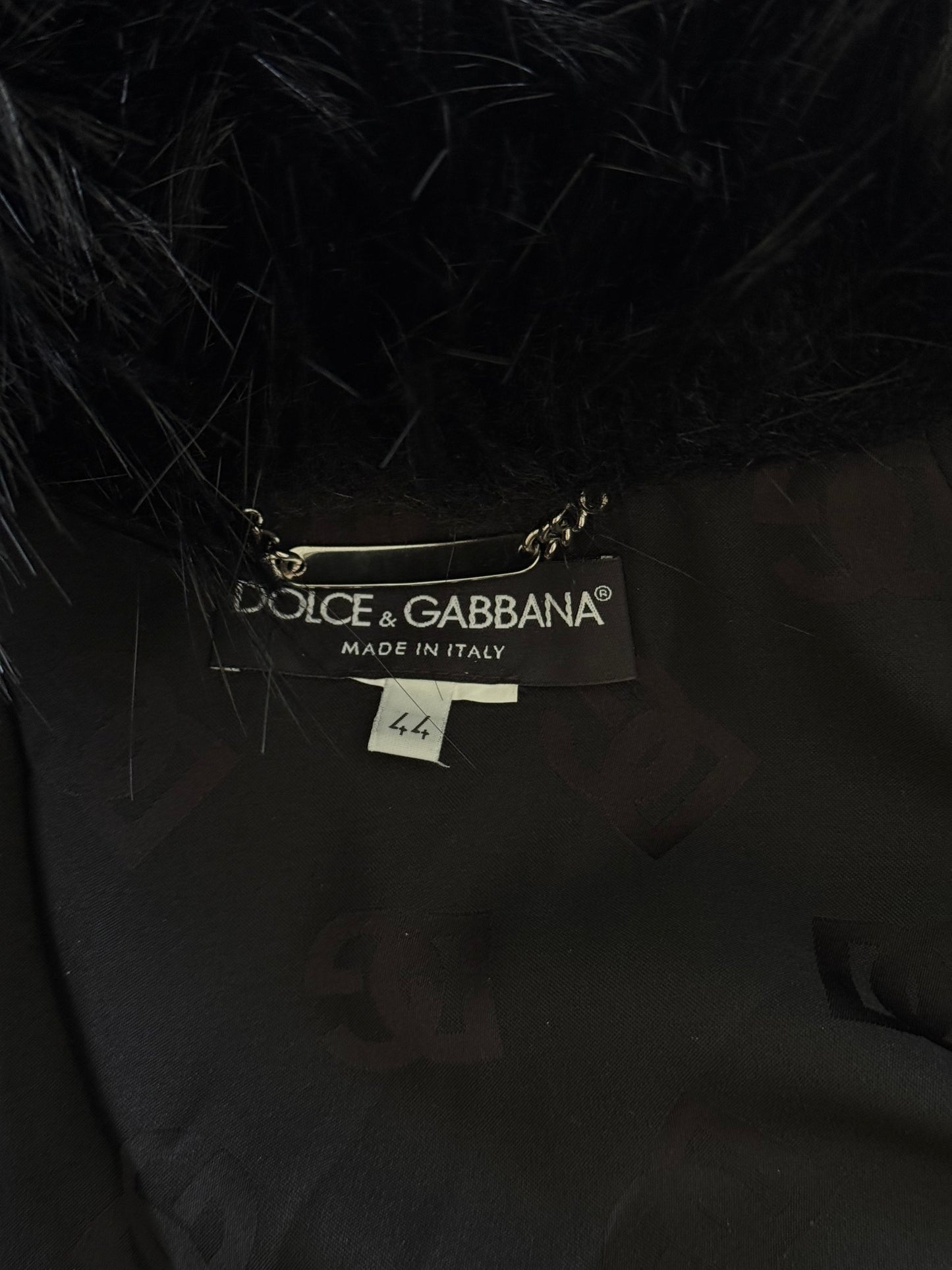 Dolce & Gabbana Faux Fur Shrug